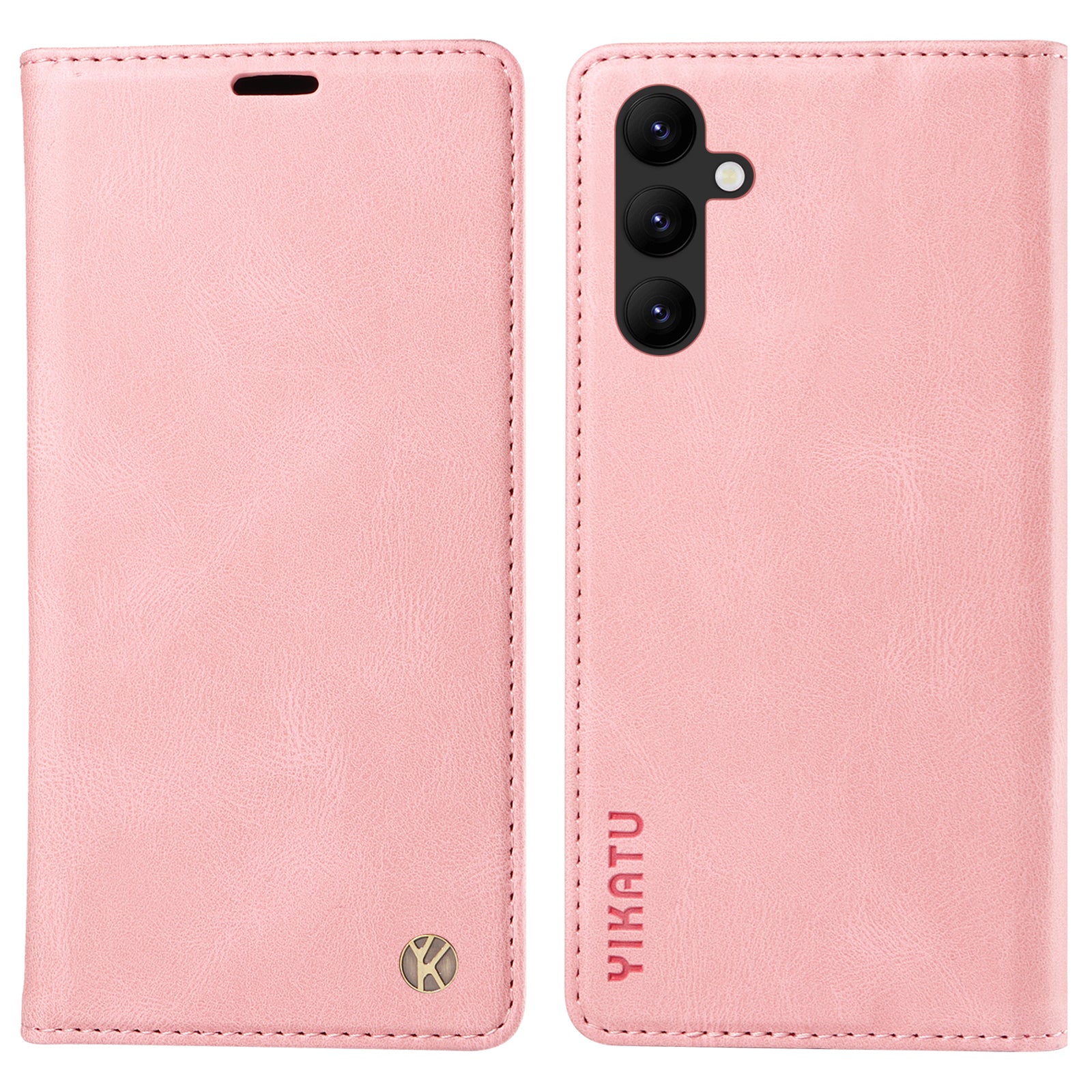 Kryt na peněženku YIKATU YK-004 pro Samsung Galaxy A24 4G magnetický samoabsorbující kožený kryt na telefon Kryt na peněženku YIKATU YK-004 pro Samsung Galaxy A24 4G magnetický samoabsorbující kožený kryt na telefon